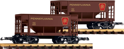 Piko 38972 G Scale Pennsylvania Railroad Ore Car, 2-Pack