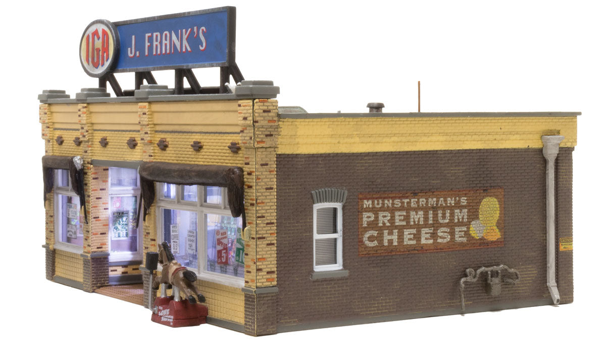 Woodland Scenics BR5050 HO Scale J. Frank's Grocery