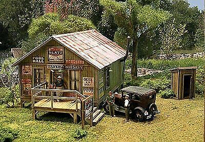 Blair Line 2003 HO Scale Sam's Roadhouse w/Outhouse Kit - Main