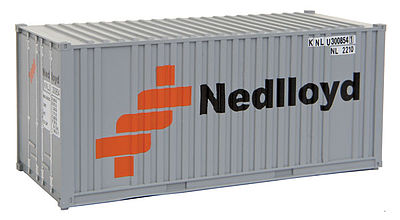Walthers SceneMaster 949-8005 HO Scale 20' Container Assembled -- Ned-Lloyd