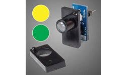 Walthers 942-151 All Scale Two-Color LED Fascia Indicator Yellow-Green