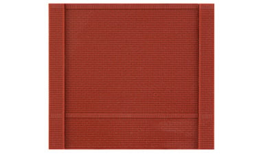 Design Preservation Models 30104 HO Scale Modular Building System(TM) -- Street/Dock Level Blank Wall Section - Kit pkg(4)