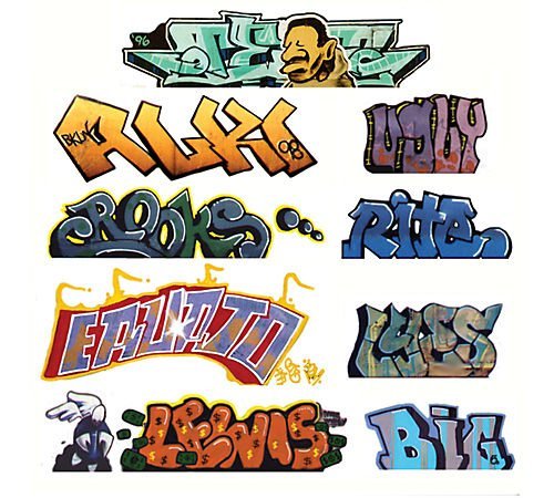 Blair Line 2245 HO Scale Graffiti Decals Mega Set Set #2 pkg(9)