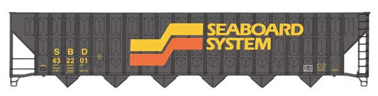 Walthers Mainline 910-56362 HO Scale 73' Wood Chip Hopper RTR Seaboard #432201