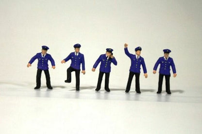 Preiser 10012 HO Scale Railroad Personnel -- Station Personnel #2