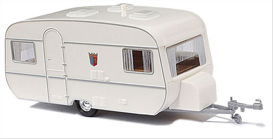 Busch 44960 HO Scale 1971 Tabbert Caravan Model
