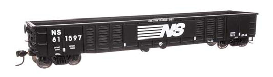Walthers Mainline 910-6083 HO Scale 53' Corrugated Gondola NS #611597