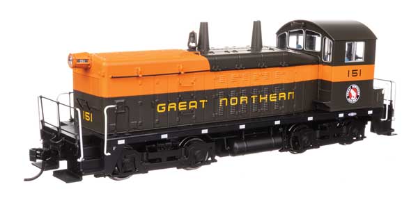 Walthers Mainline 910-10627 HO Scale EMD NW2 Phase V Standard DC GN #151