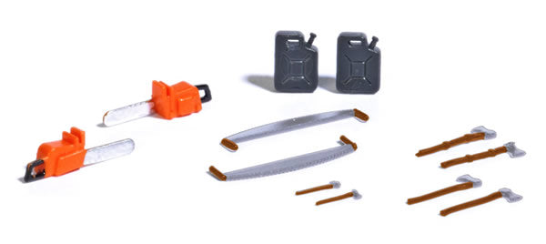 Busch 7790 HO Scale Logging Details