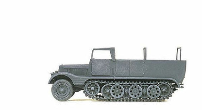 Preiser 16561 HO Scale German Army WWII SdKfz 11 Series Half-Track (Plastic Kit)