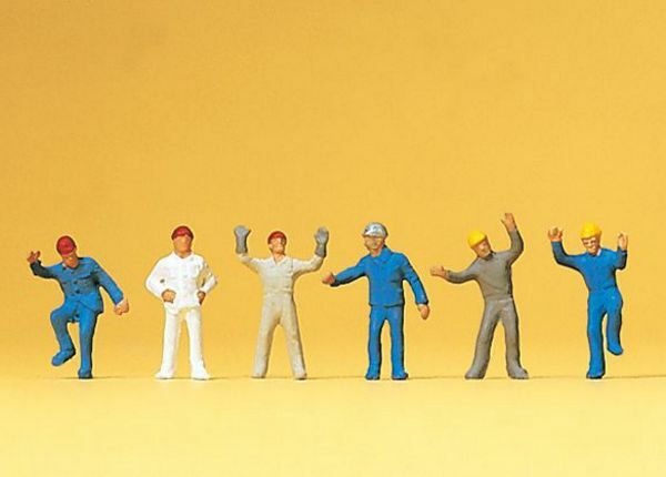 Preiser 79105 N Scale People Working -- Steeplejacks
