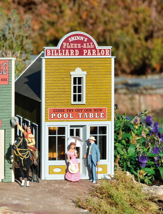 Piko 62715 G Scale River City Billiard Parlor Built-Up