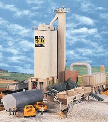 Walthers Cornerstone 933-3085 HO Scale Black Gold Asphalt Hot Mix Plant -- Kit