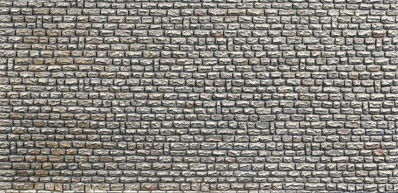 Faller 170603 HO Scale Natural Stone Wall Card, 250 x 125 mm