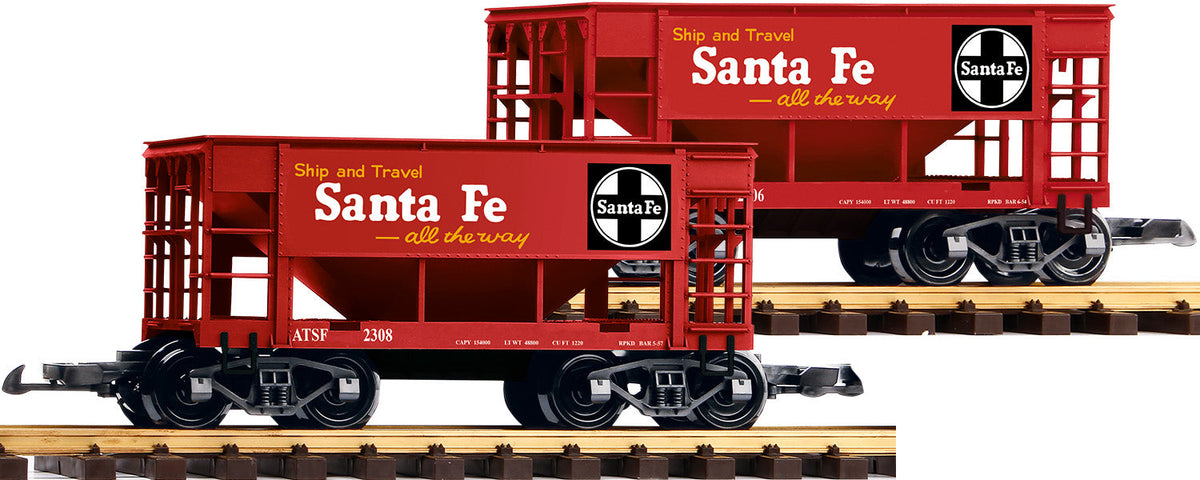 Piko 38971 G Scale Santa Fe Ore Car, 2-Pack