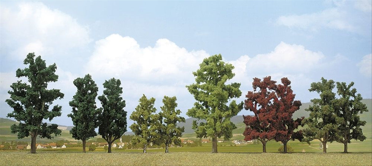Busch 6949 HO/N Scale Beech Trees, 115mm, pkg(2)