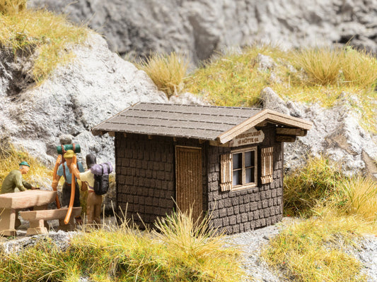 Noch 14338 HO Scale Babenstuber Refuge Hut Laser-Cut Kit