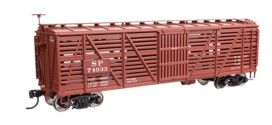 Walthers Mainline 910-41468 HO Scale 40' Wood Stock Car RTR SP #74933