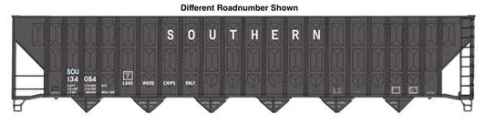Walthers Mainline 910-56373 HO Scale 73' Wood Chip Hopper RTR Southern #134215
