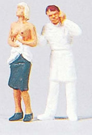 Preiser 28058 HO Scale Individual Figure - Pedestrians -- At The Doctor