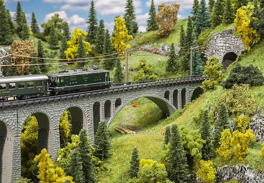 Faller 222597 N Scale Val Tuoi Viaduct Set -- Kit - 46 x 3.2 x 8cm