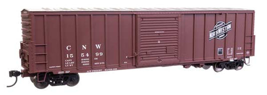 Walthers Mainline 910-46009 HO Scale 50' ACF Boxcar RTR CNW #155499