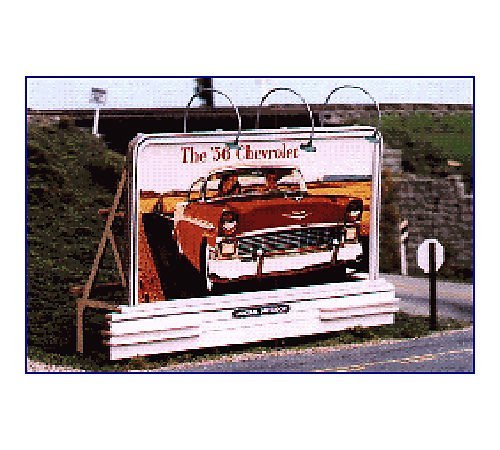 Blair Line 2429 HO Scale Laser-Cut Wood Billboards