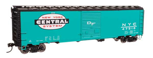 Walthers Mainline 910-46517 HO Scale 50' AAR Boxcar RTR NYC #47516