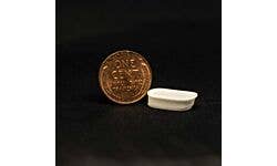 All Scale Miniatures 870927 HO Bath Tubs 5-Pack