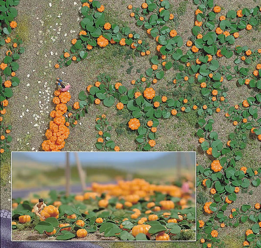 Busch 1201 HO Scale Pumpkin Patch -- Kit