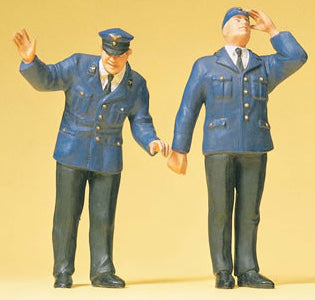 Preiser 45124 G Scale Working People -- Signal Box Workers