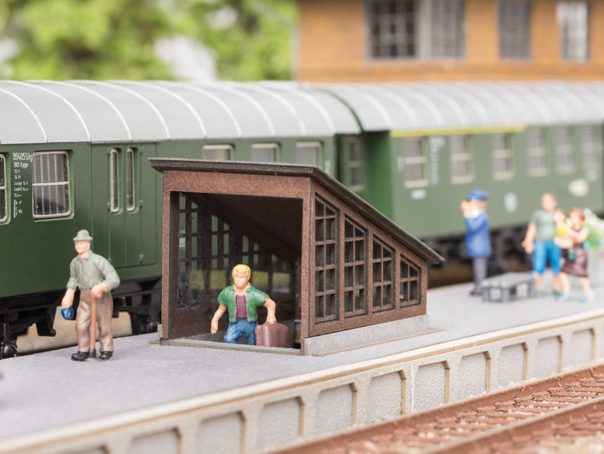 Noch 14612 N Scale Station Underpass Laser-Cut Kit