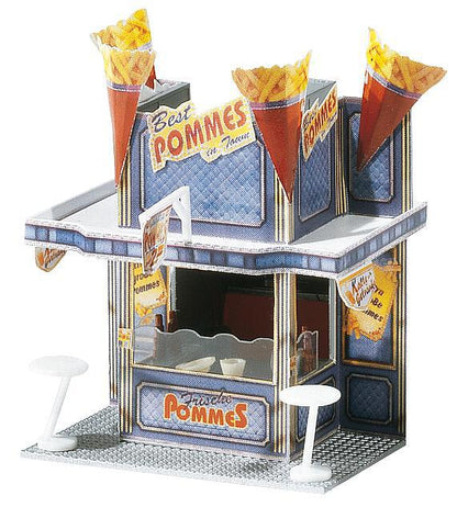 Faller 140444 HO Scale XXL French Fries Fairground Booth Kit