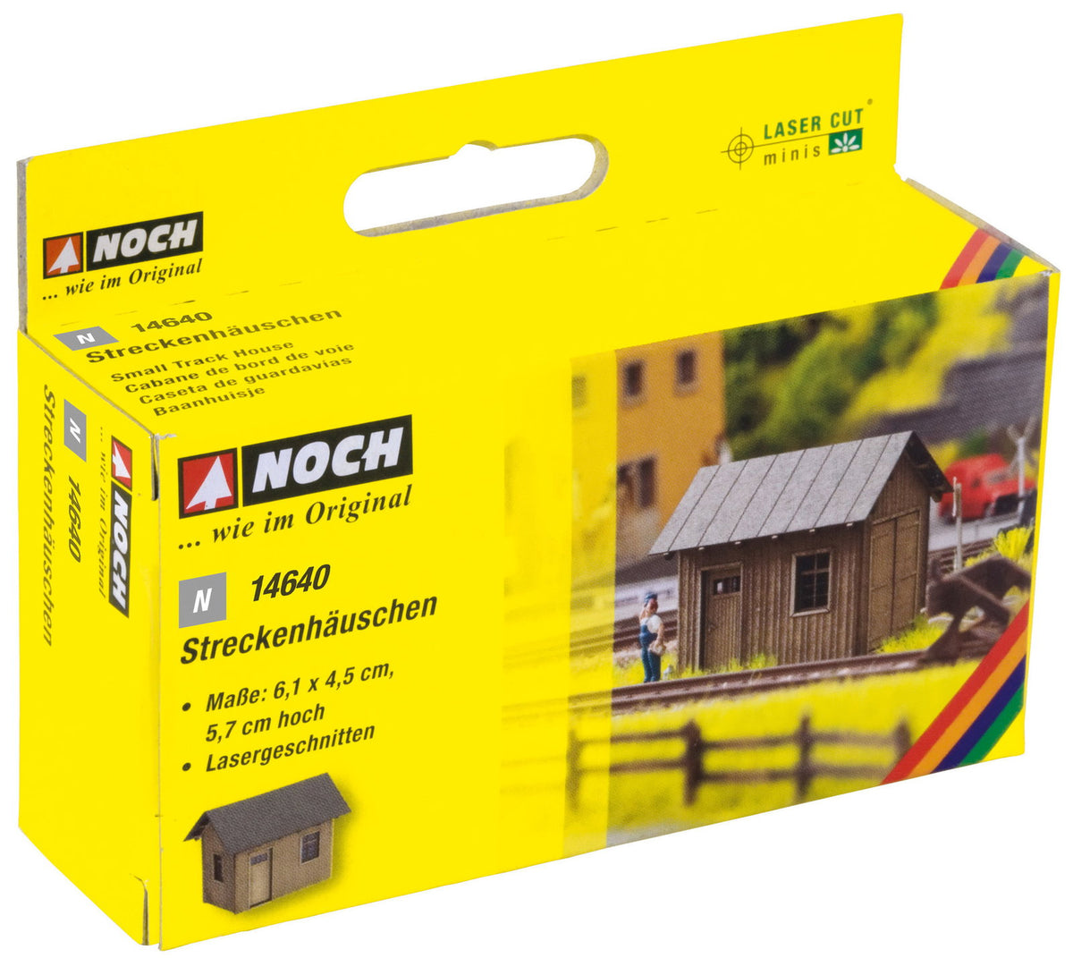 Noch 14640 N Scale Switchman's Shanty Laser-Cut Kit