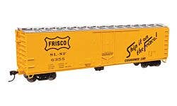 Walthers Mainline 910-2858 HO 50' PC&F Boxcar - Frisco #6355