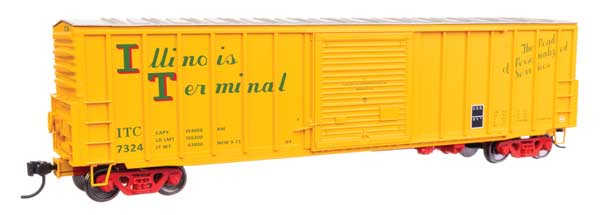 Walthers Mainline 910-46014 HO Scale 50' ACF Boxcar RTR Illinois Terminal #7324