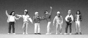 Preiser 10183 HO Scale Pedestrians -- Teens