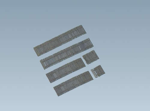 Faller 180405 HO Scale Slat Fence -- 31-1/4" 79.4cm Total Length