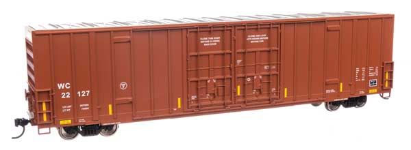 Walthers Mainline 910-3050 HO Scale 60' Plate F Boxcar WC #22127