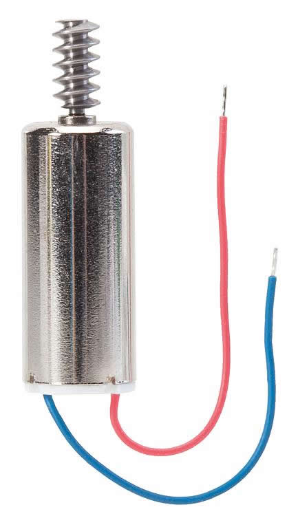 Faller 163303 A Scale Can Motor w/Worm - Car System -- 1/4" 7mm Diameter, Modul