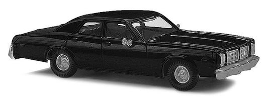 Busch 89120 HO Scale 1976 Dodge Monaco Sedan - Assembled -- Black