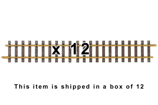 Piko 35208 G Scale G600 Straight Track 600mm Box of 12