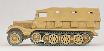 Preiser 16562 HO Scale Former German Army WWII SdKfz 11 Series (Plastic Kit)