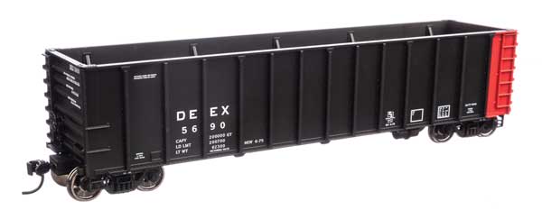 Walthers Mainline 910-56207 HO Scale 50' Coal Gondola RTR DEEX #5690