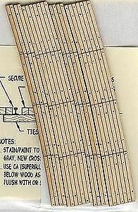 Blair Line 127 HO Scale Laser-Cut Curved 2-Lane Wood Grade Crossing