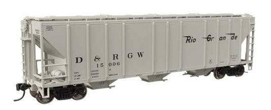 Walthers Mainline 910-49408 HO Scale 50' PS2-CD Hopper RTR DRGW #15006
