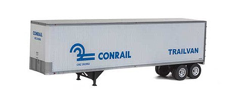 Walthers SceneMaster 949-2504 HO Scale 40' Trailmobile Trailer 2-Pack- Conrail