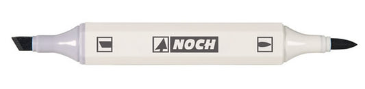 Noch 61158 All Scale Brush and Soft-Tip Weathering Marker Set -- 6 Colors