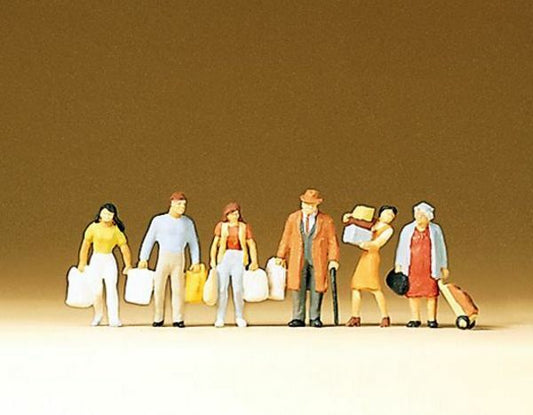 Preiser 79015 N Scale Pedestrians -- Walking People #1