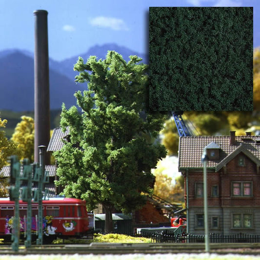 Busch 7319 A Scale Foam Scatter Material - Coarse -- Dark Green